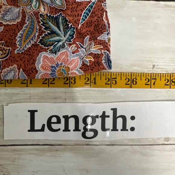 Savanna Jane Womens Tunic Top Size M Boho Floral Embroidered Babydoll Hippie - Picture 9 of 10